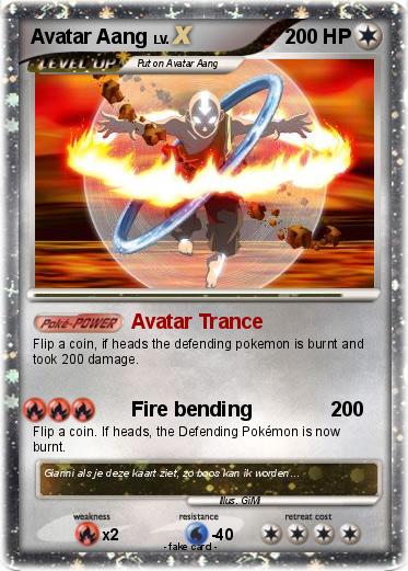 Pokemon Avatar Aang