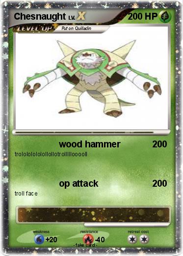 Pokemon Chesnaught