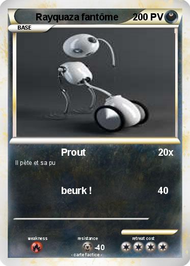 Pokemon Rayquaza fantôme