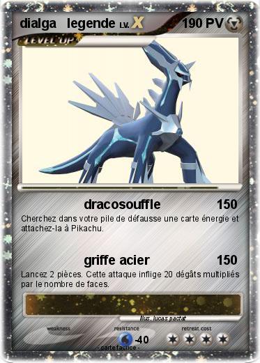 Pokemon dialga   legende