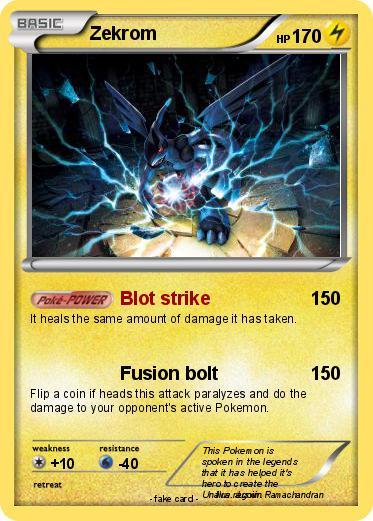 Pokemon Zekrom