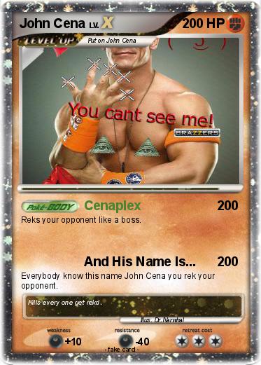 Pokemon John Cena
