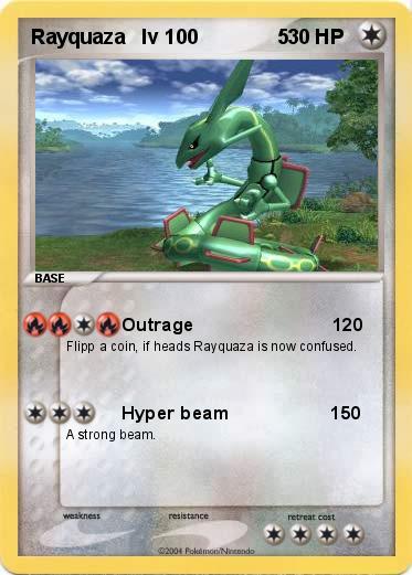 Pokemon Rayquaza   lv 100              5