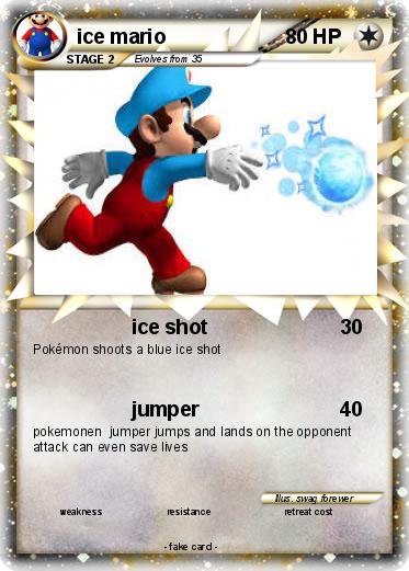 Pokemon ice mario