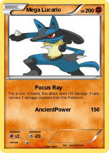 Pokemon Mega Lucario
