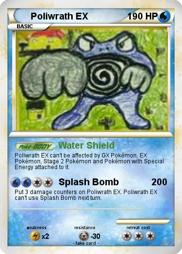 Pokemon Poliwrath EX