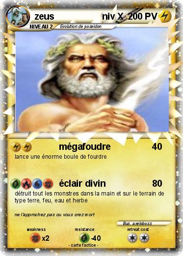 Pokemon zeus                   niv X