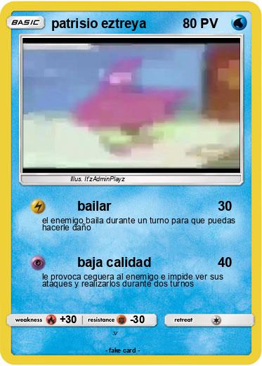 Pokemon patrisio eztreya