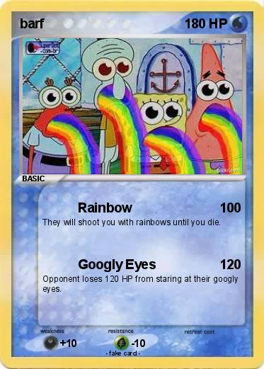 Pokemon barf
