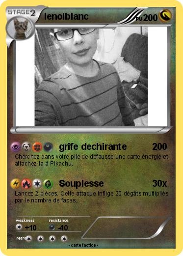 Pokemon lenoiblanc