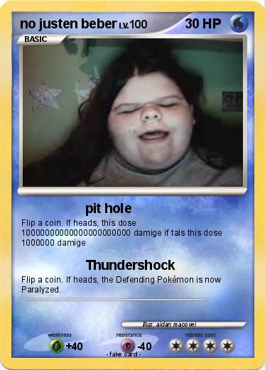 Pokemon no justen beber