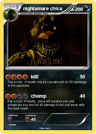 Pokemon nightamare chica