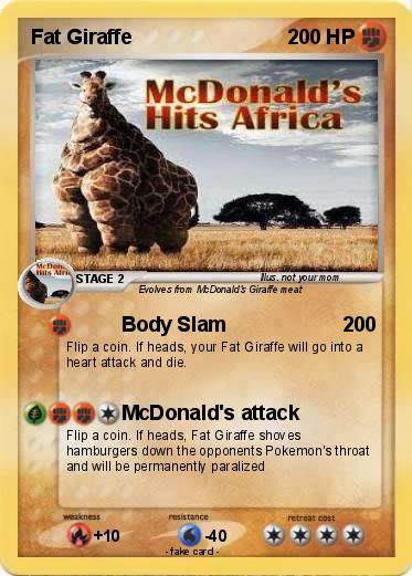 Pokemon Fat Giraffe
