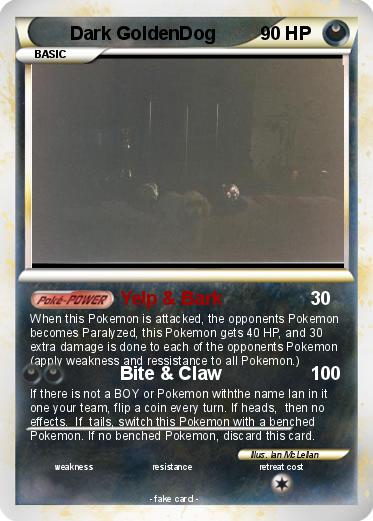 Pokemon Dark GoldenDog