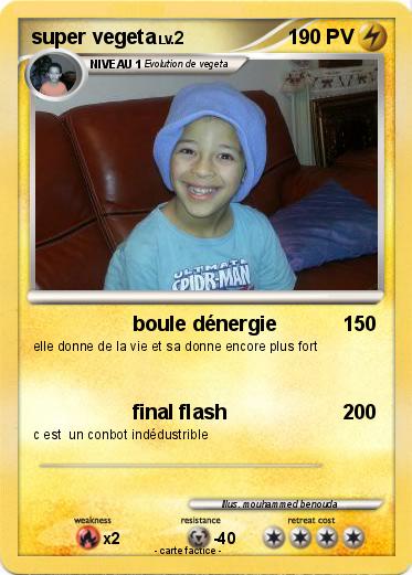 Pokemon super vegeta