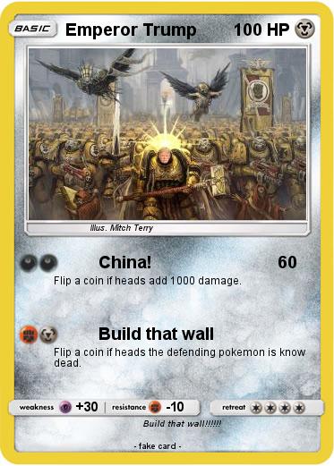 Pokemon Emperor Trump