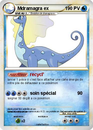 Pokemon Mdramagra ex