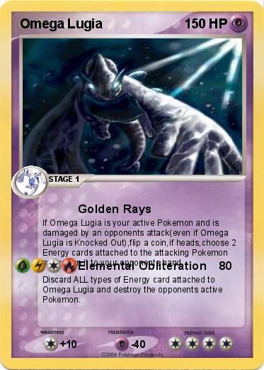 Pokemon Omega Lugia