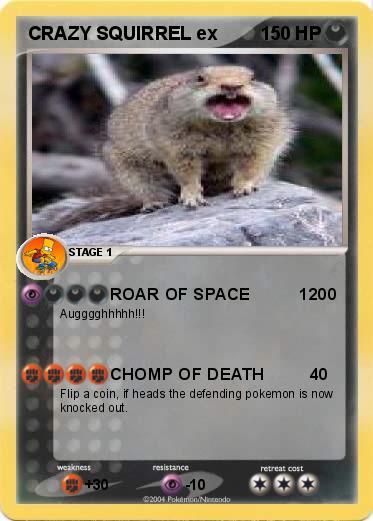 Pokemon CRAZY SQUIRREL ex            