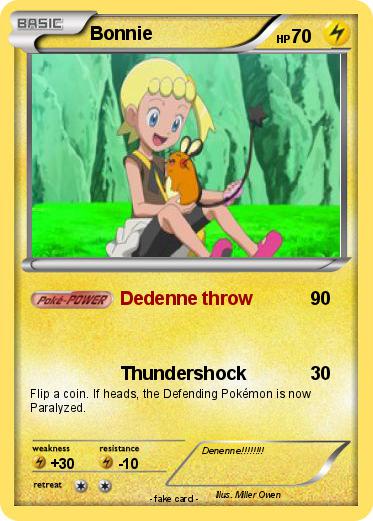 Pokemon Bonnie