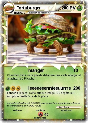 Pokemon Tortuburger