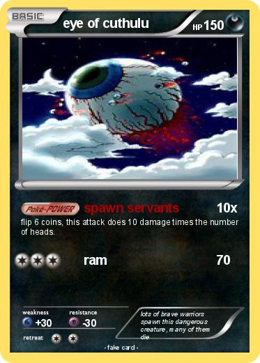 Pokemon eye of cuthulu