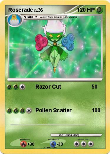 Pokemon Roserade