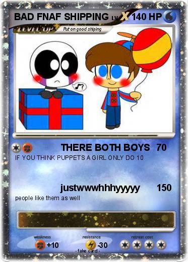 Pokemon BAD FNAF SHIPPING