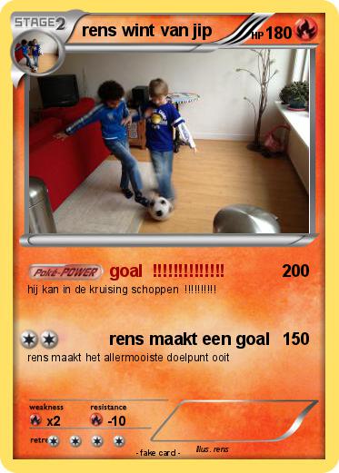 Pokemon rens wint van jip