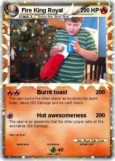 Pokemon Fire King Royal