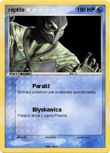 Pokemon reptile