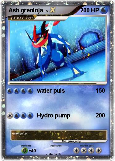 Pokemon Ash greninja