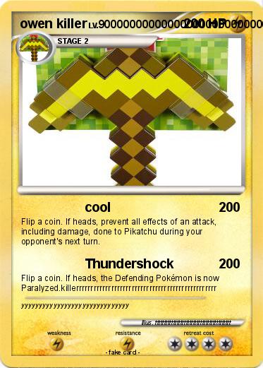 Pokemon owen killer