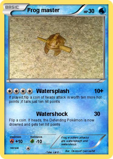 Pokemon Frog master