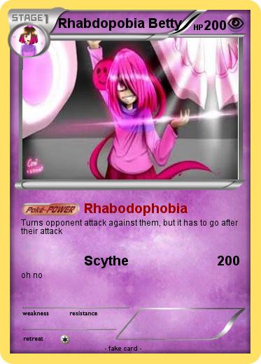 Pokemon Rhabdopobia Betty