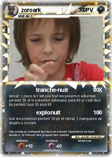 Pokemon zoroark                           0