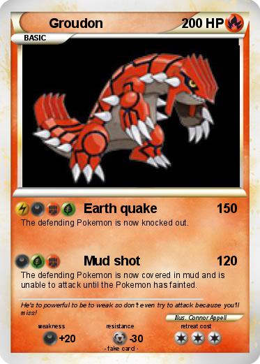 Pokemon Groudon