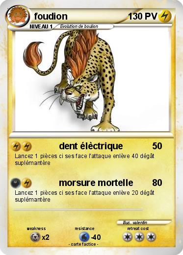 Pokemon foudion
