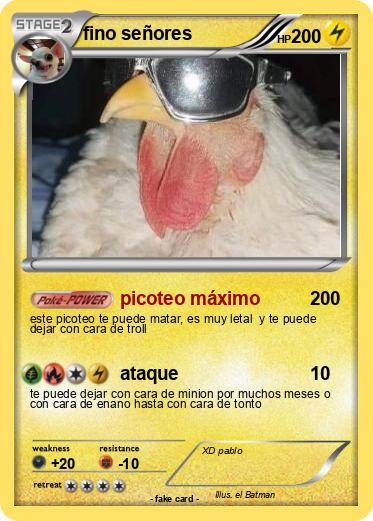 Pokemon fino señores