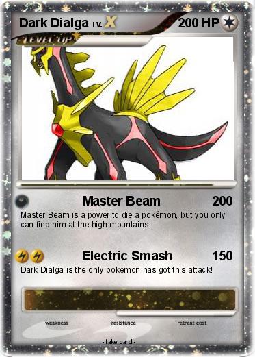 Pokemon Dark Dialga