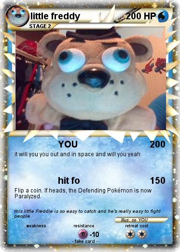 Pokemon little freddy