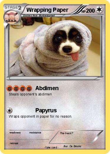 Pokemon Wrapping Paper