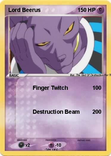 Pokemon Lord Beerus
