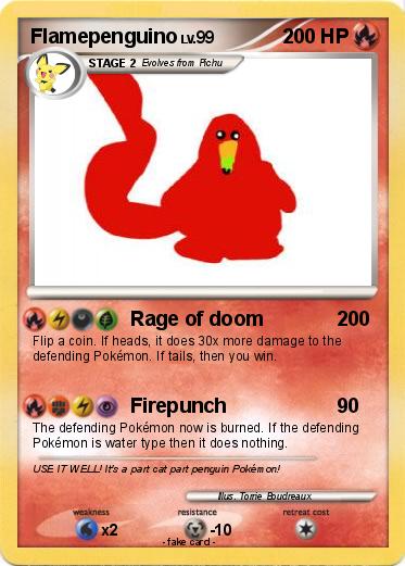 Pokemon Flamepenguino