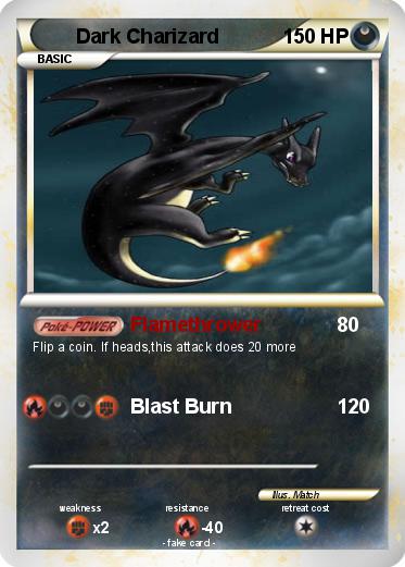Pokemon Dark Charizard