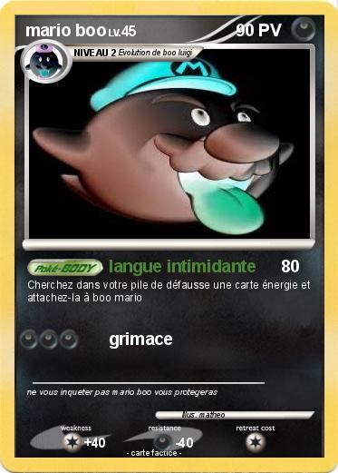 Pokemon mario boo