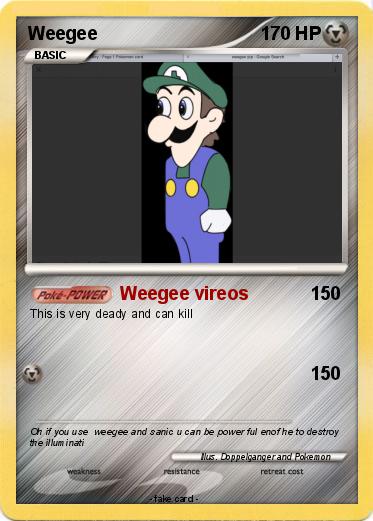 Pokemon Weegee