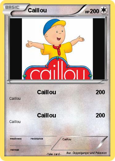Pokemon Caillou