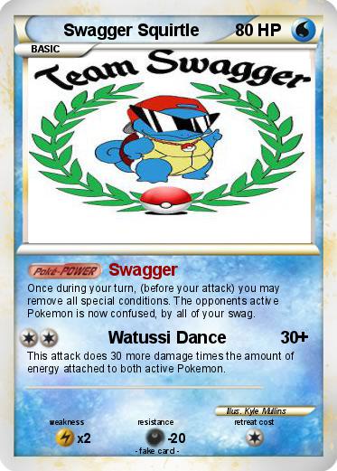 Pokemon Swagger Squirtle