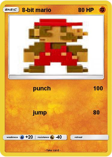 Pokemon 8-bit mario